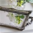 Elegant silver tray